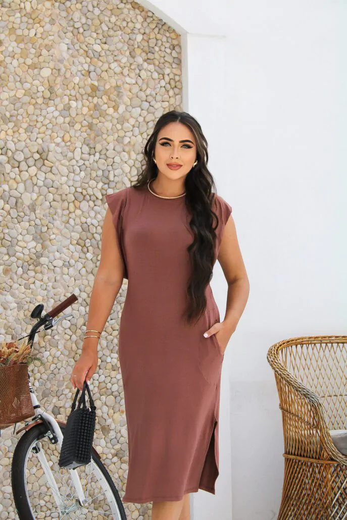 Vestido Elisa Liso - Imagem 2